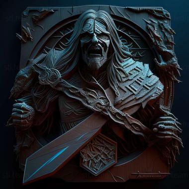 3D модель Гра Середземя Shadow of Mordor Bright Lord (STL)